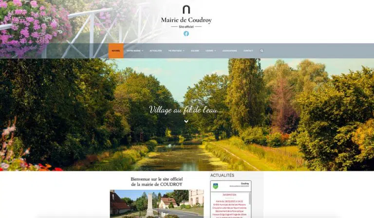 Site internet - Mairie de Coudroy