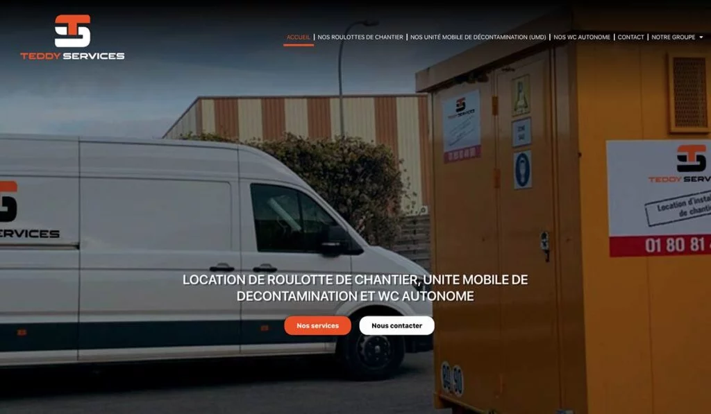 Site vitrine - Teddy Services